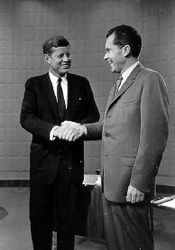 John F. Kennedy and Richard M. Nixon.